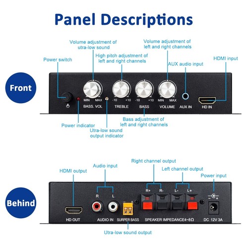 Amplificatore audio hifi - audio,