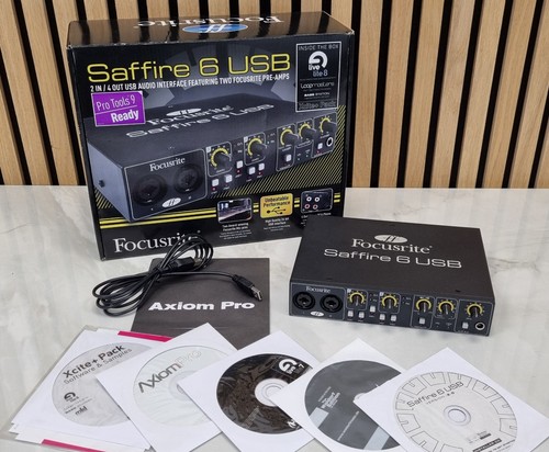 Focusrite saffire - saffire, 6