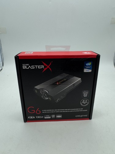 Sound blaster g6 - blaster, –